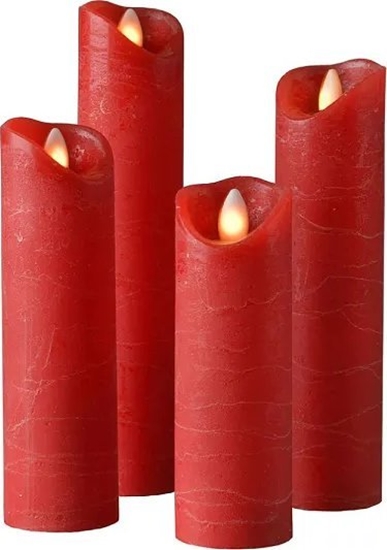 Picture of Dekoracja witeczna Sompex Sompex Shine Led Candle, Set Of 4, Remote Controllable, Timer Function, Multi Led