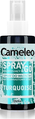 Picture of Delia Delia Cosmetics Cameleo Spray & Go Spray koloryzujcy do wosów - TURQUOISE 150ml