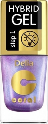 Attēls no Delia DELIA COSMETICS Coral Hybrid Gel Lakier hybrydowy do paznokci nr 106 - multirefleks (bez lampy) 11ml