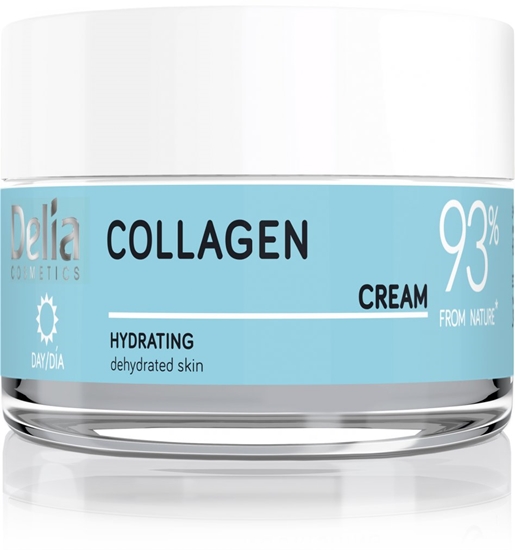 Picture of Delia Kolagen - 93% skadników z natury - Krem na dzie o dziaaniu nawilajcym 50ml