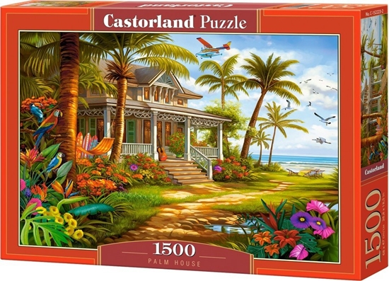 Picture of Case4life Puzzle Castorland Palm House, 1500 d.