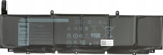 Picture of Dell BTRY,PRI,97WHR,6C,LITH,SMP