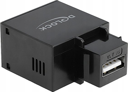 Picture of Delock Keystone Module USB Type-A Charging Port 2.1 A black