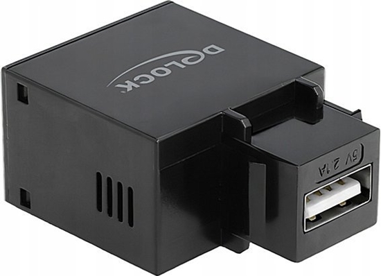 Picture of Delock Keystone Module USB Type-A Charging Port 2.1 A black