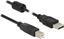 Attēls no Delock Cable USB 2.0 Type-A male > USB 2.0 Type-B male 1.5 m black