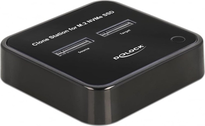 Picture of Delock M.2 Docking Station for 2 x M.2 NVMe PCIe SSD with Clone function