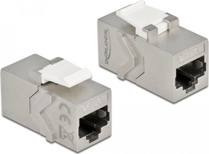 Picture of Delock Keystone Module RJ45 jack to RJ45 jack Cat.6A