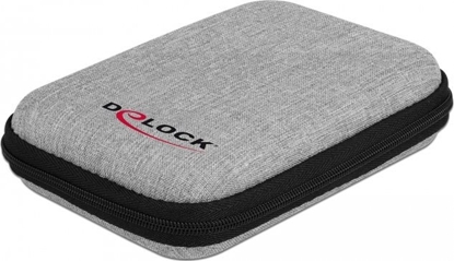 Picture of Delock Protection Bag for 2.5″ SSDs, external Enclosures or Hard drives up to 12 x 8 x 2 cm