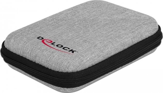 Picture of Delock Protection Bag for 2.5″ SSDs, external Enclosures or Hard drives up to 12 x 8 x 2 cm