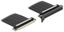 Attēls no Delock Riser Card PCI Express 4.0 x16 male to x16 slot with cable 30 cm