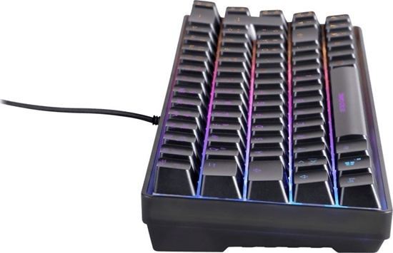 Picture of Deltaco DK240 mini 60% gaming keyboard semi-transparent