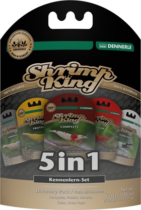 Attēls no Dennerle Shrimp King 5in1 maistas krevetms (5vnt x 6g)