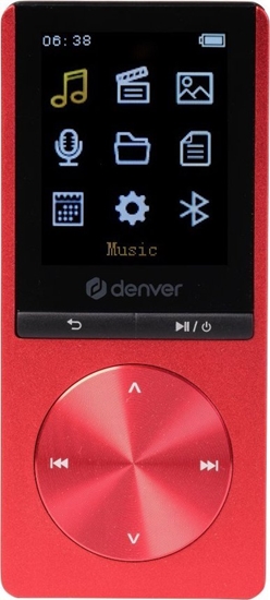 Picture of Denver Denver MP-1820 - odtwarzacz MP4 z Bluetooth, czerwony