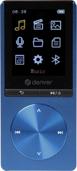 Изображение Denver Denver MP-1820 - odtwarzacz MP4 z Bluetooth, niebieski