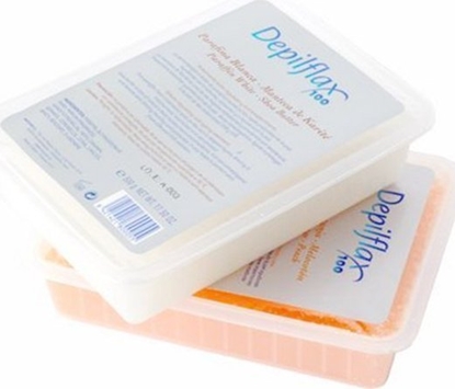 Attēls no Depilflax DEPILFLAX 100 PARAFINA BIAA Z MASEM SHEA 500 G