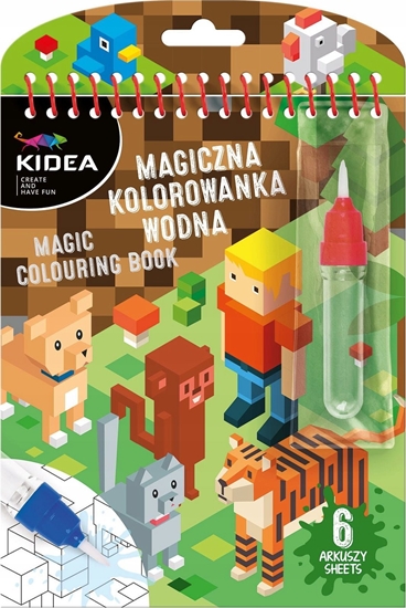 Picture of Derform MALOWANKA WODNA Z PISAK 150X225 GAME KIDEA B/C