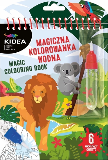 Изображение Derform MALOWANKA WODNA Z PISAK 150X225 SAFARI KIDEA B/C