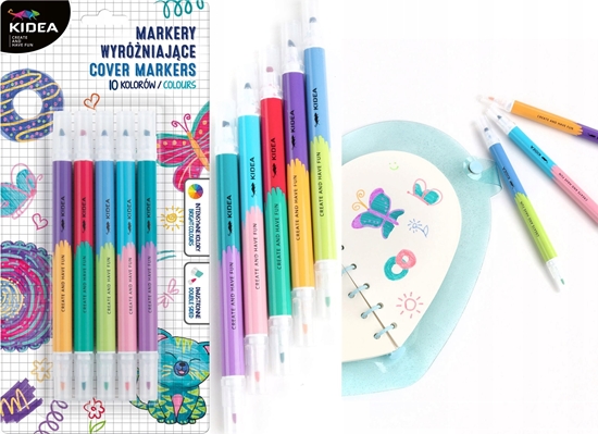 Picture of Derform MARKER WYROZNIAJACY 2STR 10KOL DERF KIDEA B/C