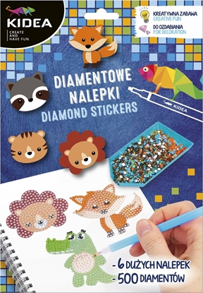 Изображение Derform MOZAIKA CEKIN SPRZYL NAKLEJ ZWIERZETA DERF KIDEA