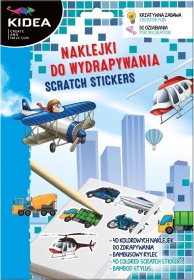 Picture of Derform NAKLEJ DO WYDRAPYW 180X260/5ARK POJAZDY KIDEA