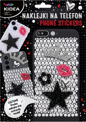 Изображение Derform NAKLEJ NA TELEFON GLAMOUR 160X230 DERF KIDEA B/C