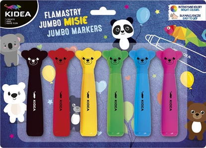 Изображение Derform PISAKI 6KOL JUMBO Z FIGUR MISIE KIDEA B/C