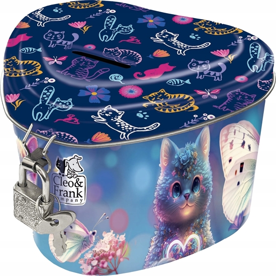 Picture of Derform SKARBONKA MET ZAM SERCE CLEO I FRANK 43 DERF FOL