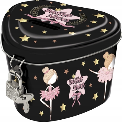 Picture of Derform Skarbonka z kódk Serce Baletnica 12