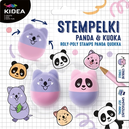 Изображение Derform Stempelki waka wstaka panda kuoka Kidea