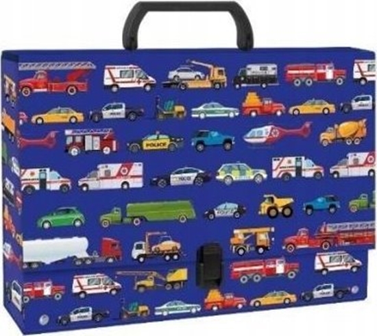 Picture of Derform TECZKA Z RACZKA A4/95MM POJAZDY 11 DERF