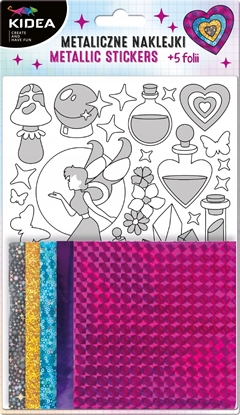 Picture of Derform ZEST KREAT NAKLEJKI WROZKI METALC DERF KIDEA PBH