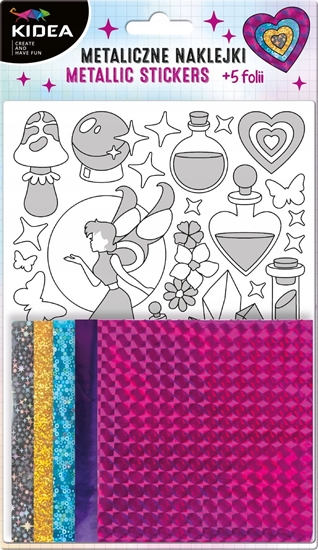 Picture of Derform ZEST KREAT NAKLEJKI WROZKI METALC DERF KIDEA PBH