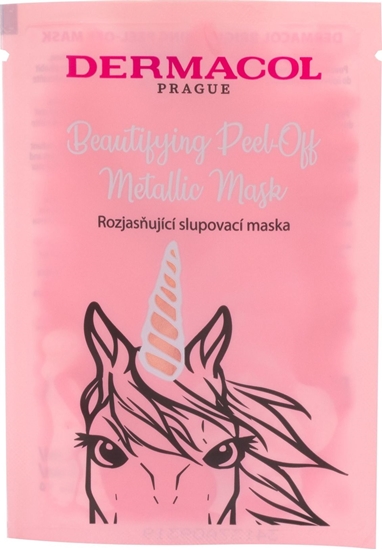 Picture of Dermacol Dermacol Beautifying Peel-off Metallic Mask Brightening Maseczka do twarzy 15ml
