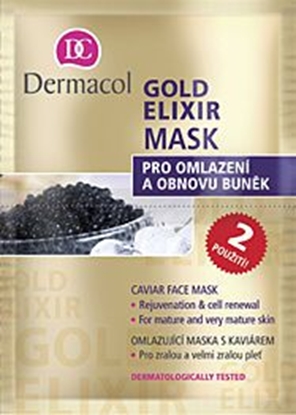 Attēls no Dermacol Gold Elixir Mask 16ml