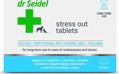 Picture of Dermapharm Stress Out dla psa i kota 30 tabl.