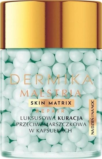 Picture of Dermika Dermika Maestria kuracja przeciwzmarszczkowa w kapsukach 60g