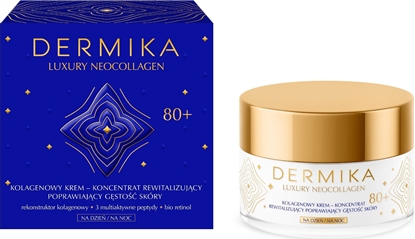 Picture of Dermika Luxury Neocollagen 80+ Kolagenowy krem-koncentrat rewitalizujcy 50ml