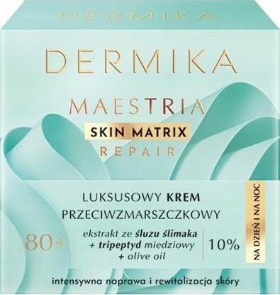 Изображение Dermika Maestria luksusowy krem przeciwzmarszczkowy na dzie i na noc 70+ 50ml