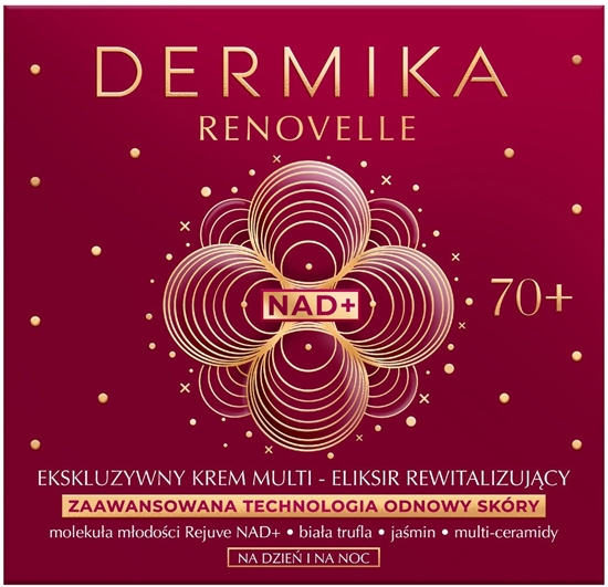 Picture of Dermika Renovelle Ekskluzywny krem multi-eliksir rewitalizujcy 70+ na dzie i na noc 50ml