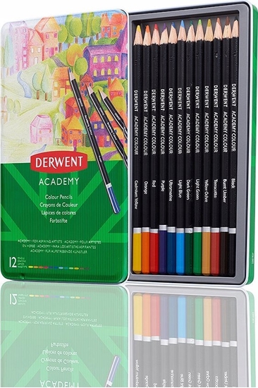 Picture of Derwent Kredki kolorowe Derwent  pud metal 12