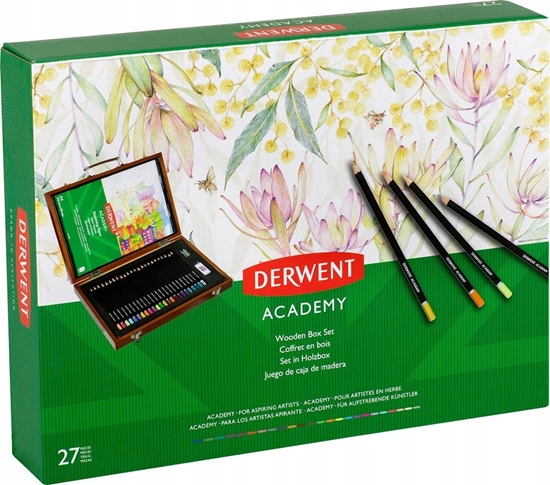 Picture of Derwent Zestaw kredek Derwent pud drewno 24