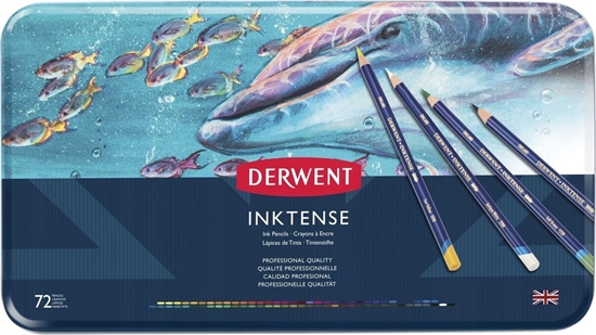 Picture of Derwent Zestaw kredek Inktense 72