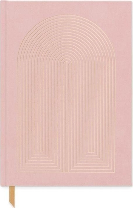 Attēls no Designworks Ink Notatnik A5/160K Suede Dusty Pink