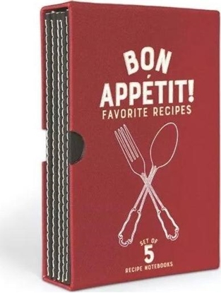 Attēls no Designworks Ink Zestaw 5 notatników na przepisy Bon Apettit