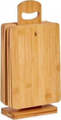 Attēls no Deska do krojenia Bigbuy Home bambusowa 31x14cm 6szt.