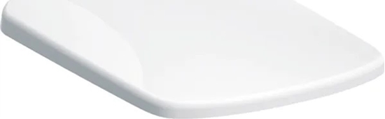 Изображение Deska sedesowa Geberit Geberit Selnova Compact Deska sedesowa, mocowanie od góry, ksztat geometryczny, wolne opadanie, zachodzca pokrywa deski sedesowej, antybakteryjna [36]