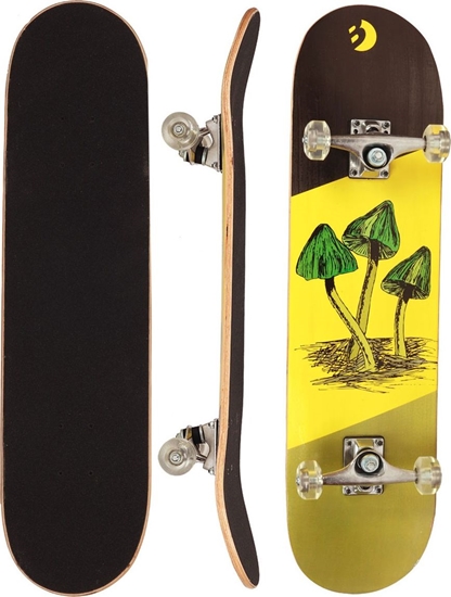 Picture of Deskorolka Best Sporting Deskorolka drewniana mushrooms