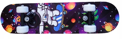 Picture of Deskorolka Klasyczna dla Dzieci Drewniana KUBISPORT Spiderman