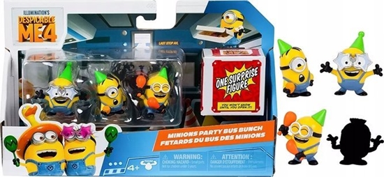 Picture of DESPICABLE ME 4, Mini Minions Figurer 5 cm, 4 stk pk., 2 varianter