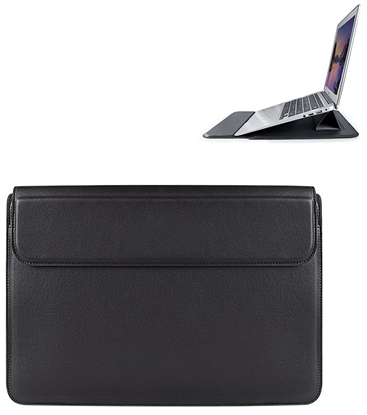 Attēls no Devia Ultra-Thin MacBook Leather bracket bag 13.3"- 16"